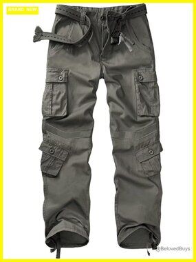 Women's Cargo Pants with 8 Pockets Ripstop Military Work Pants